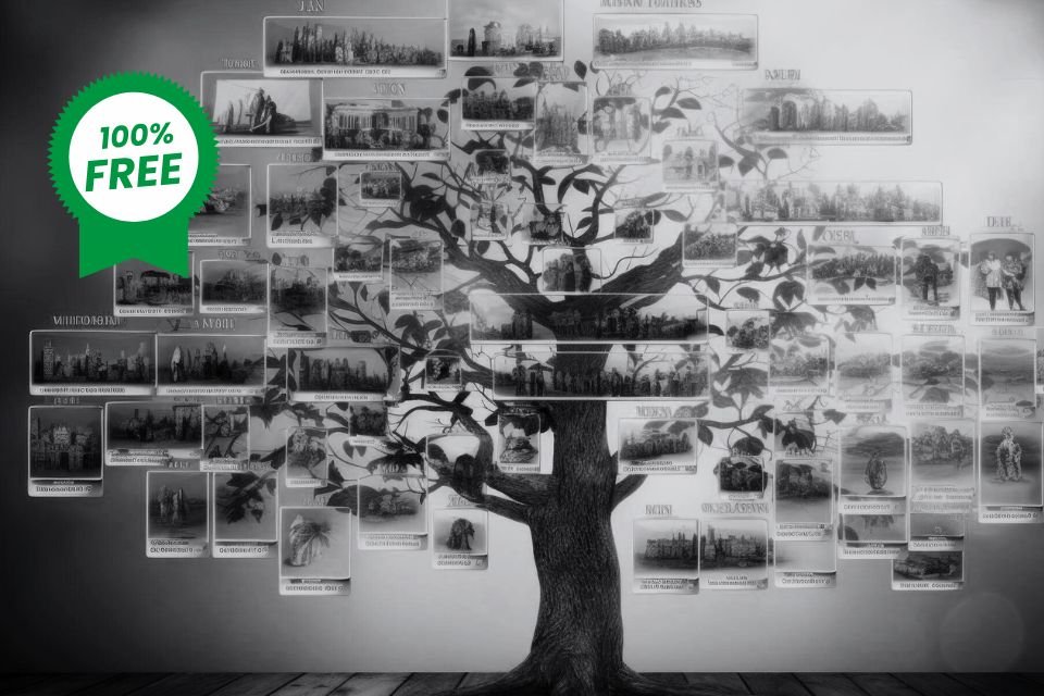 Construtor de árvore genealógica